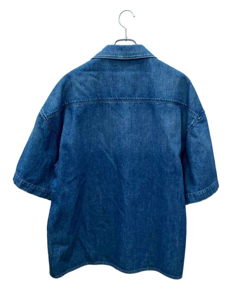 ロエベ パウラズ イビザ 半袖デニムシャツ メンズ SIZE 37 M LOEWE Paula s Ibiza