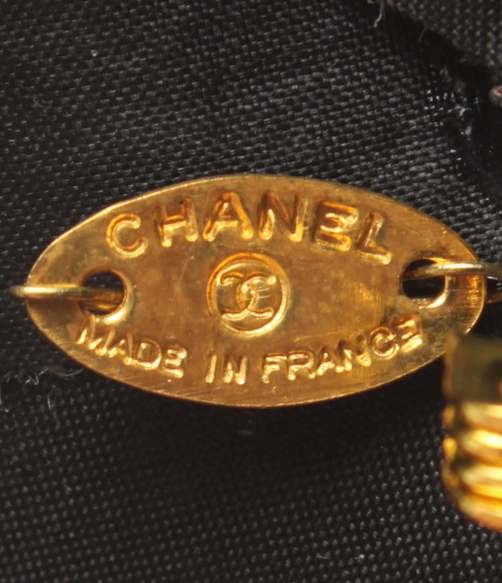 CHANEL 01Pツイードカメリアコサージュ付ジレ　36美品 CHANEL 01Pツイードカメリアコサージュ付ジレ 36美品