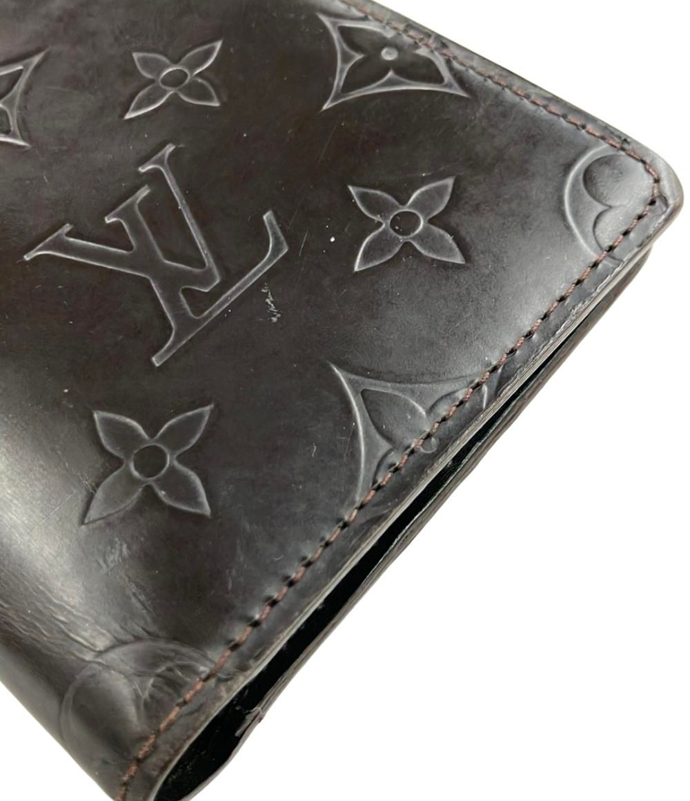 ルイ・ヴィトン 手帳カバー モノグラムグラセ アジェンダ ポッシュ