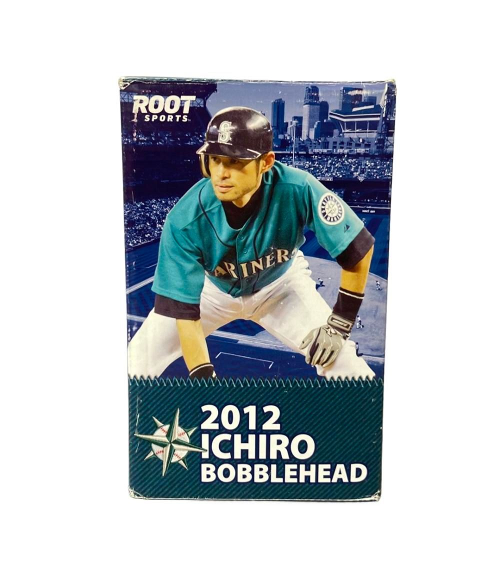 イチロー 2012年 球場配布 ボブルヘッドドール〈チケット付き〉 ROOT SPORTS MLB球場配布 2012 イチロー ボブルヘッド ドール - メルカリ