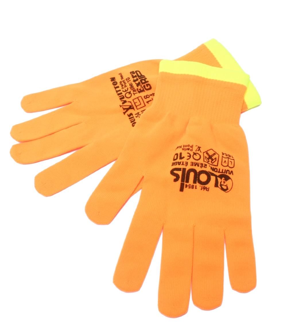 LOUIS VUITTON ルイ ヴィトン　ゴンマイ　モノグラム　グローブ　手袋 美品 ルイ・ヴィトン 手袋 ゴン アールジービー グローブ MP2371