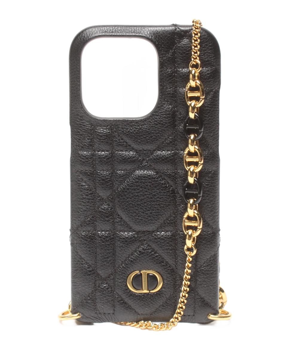 クリスチャンディオール iphoneケース チェーンストラップ付き iphone 14 pro レディース Christian Dior