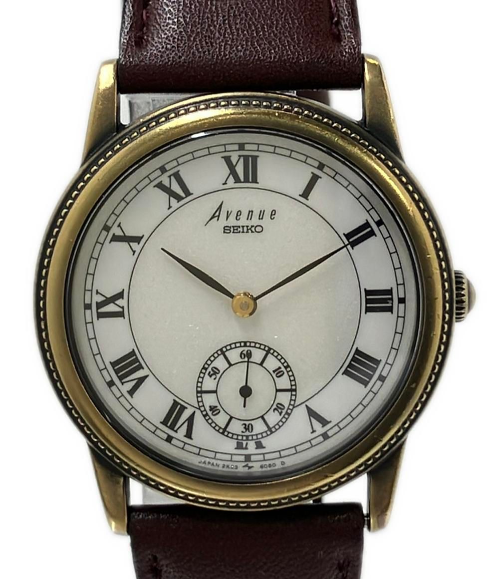 セイコー 腕時計 アベニュー Avenue 2 K 23 6090 クオーツ レディース メンズ SEIKO