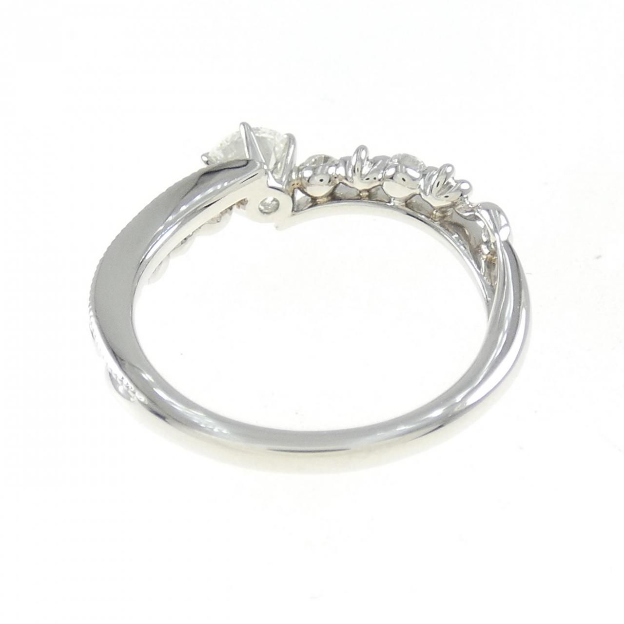 PT900 ダイヤモンド リング 0.406CT G SI1 3EXT H&C - メルカリ