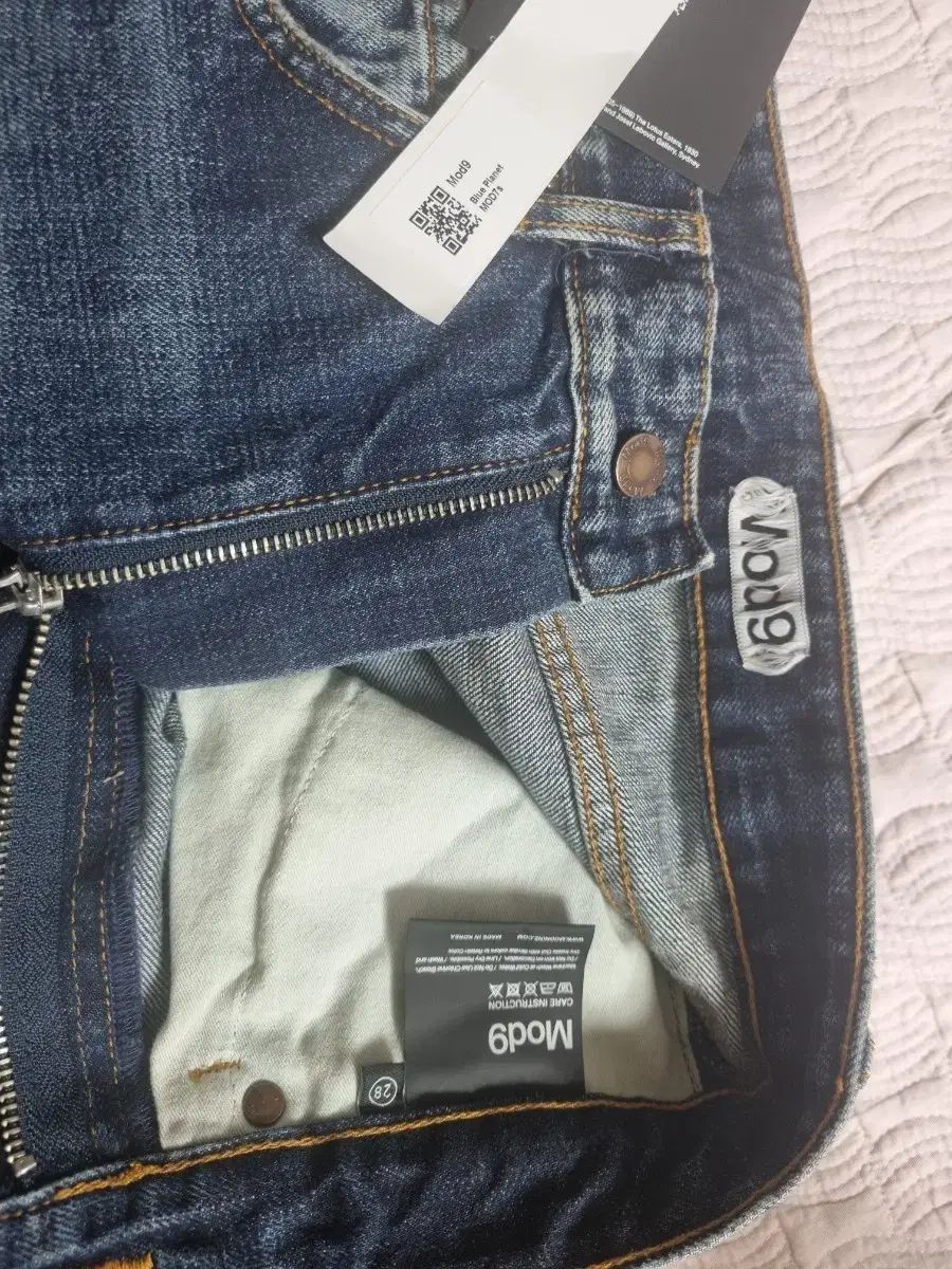 モッド9 ブルー GIRLS PLANET（ガルプラ） デニム パンツ MOD7s 28