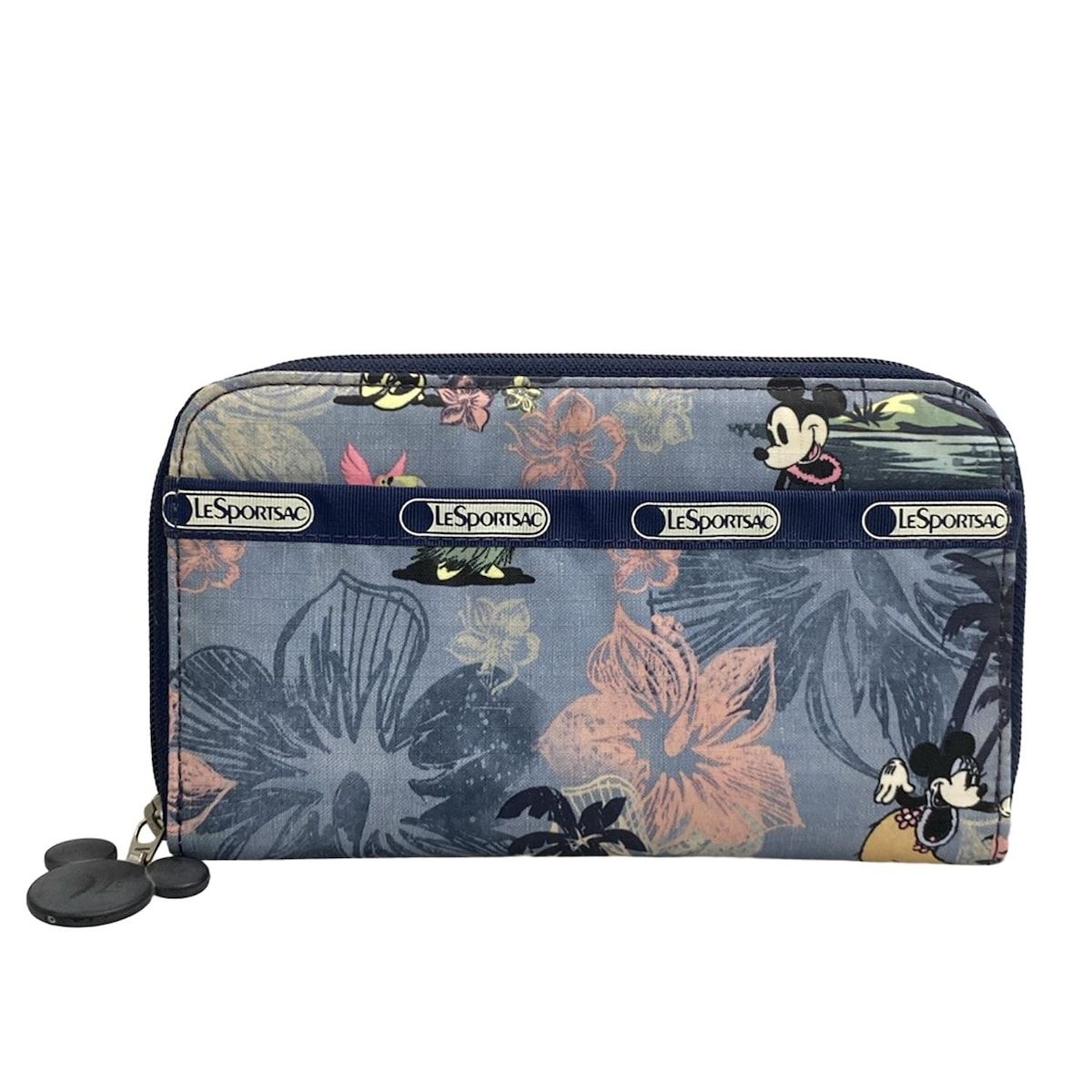 LESPORTSAC(レスポートサック) 長財布 - ブルー ディズニー