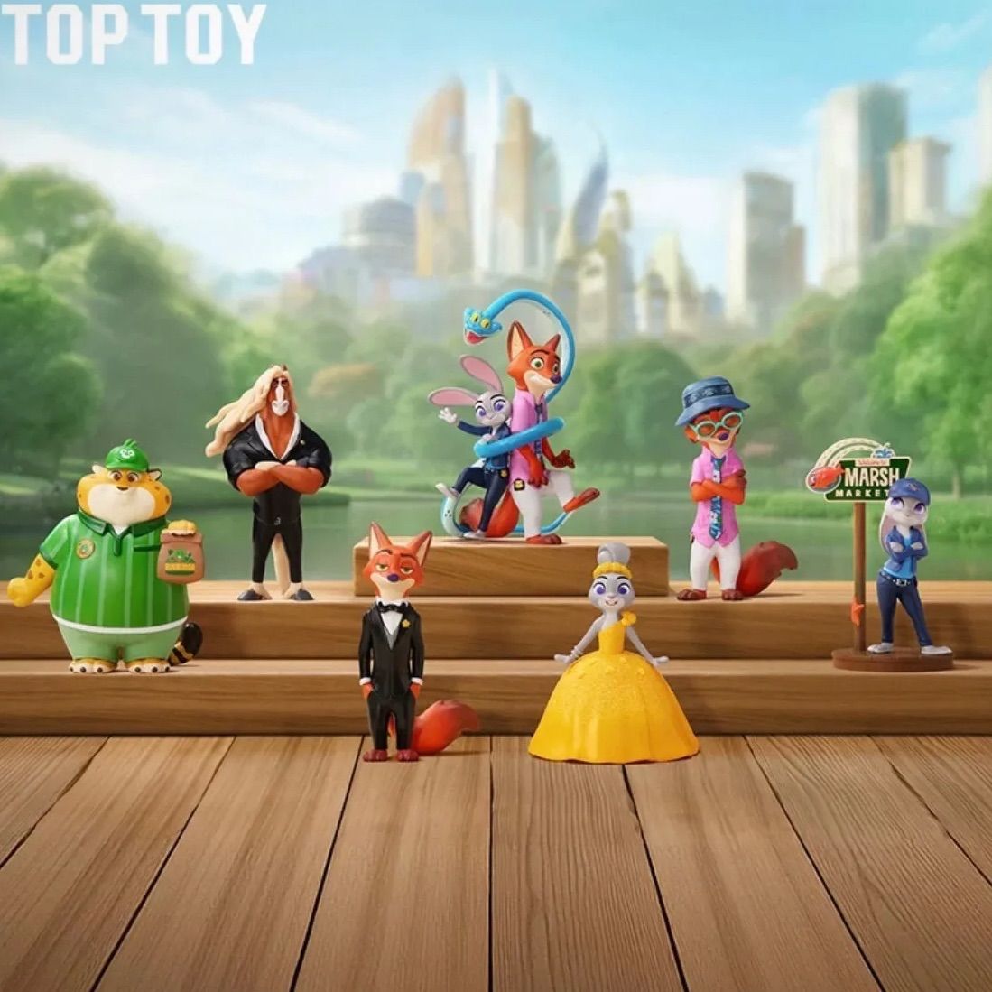 6種セット TOPTOY ズートピア2 フィギュア アソートボックス