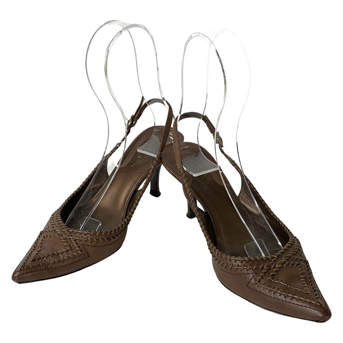 COLE HAAN コールハーン ミュール 6 B レディース - ダークブラウン レザー