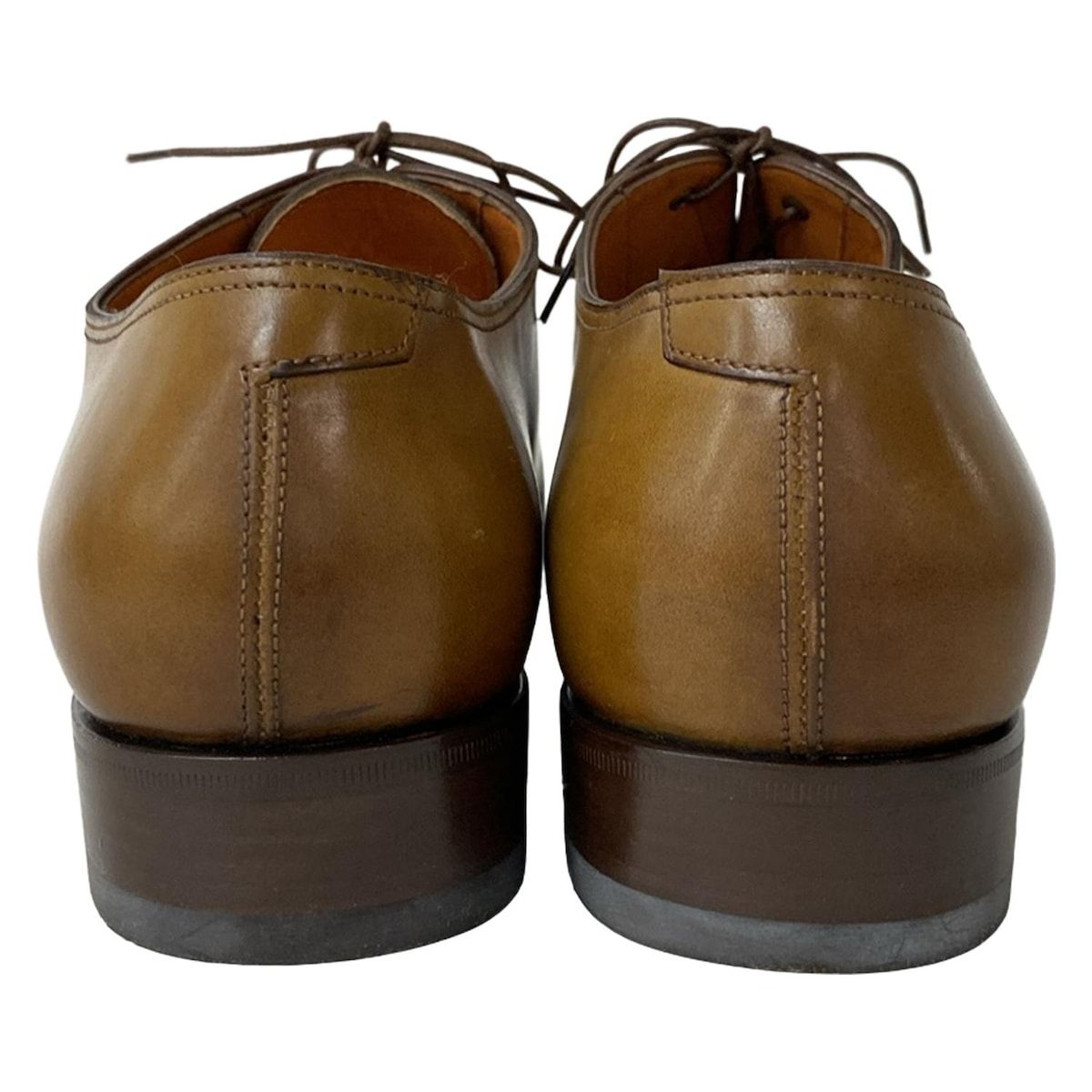  SANTONI サントーニ 靴 9 メンズ - 11732 ブラウン サイズ9 紐靴 ホールカット レザー その他 靴