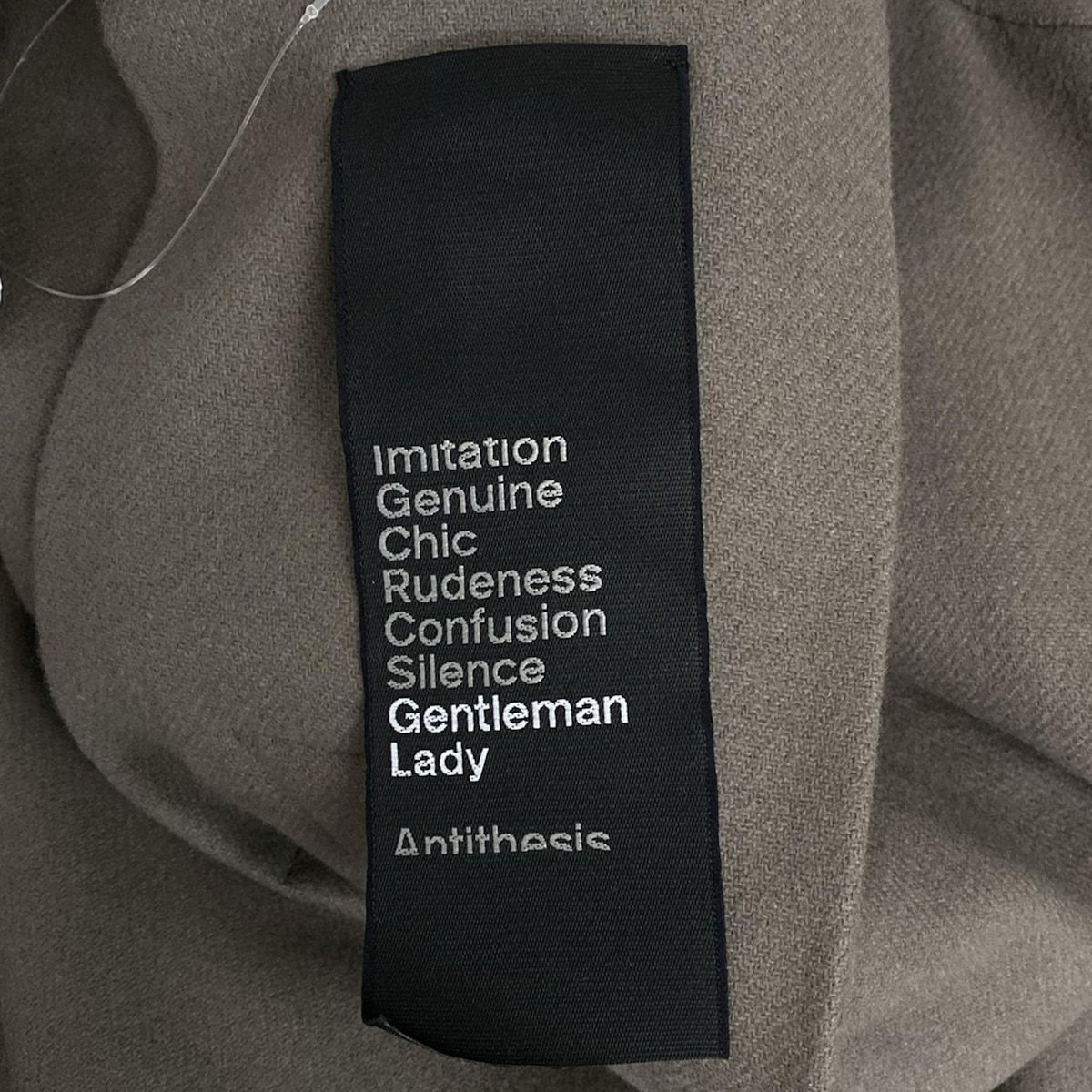 CHAOS GENTLEMAN LADY(カオスジェントルマンレディ) コート サイズF  