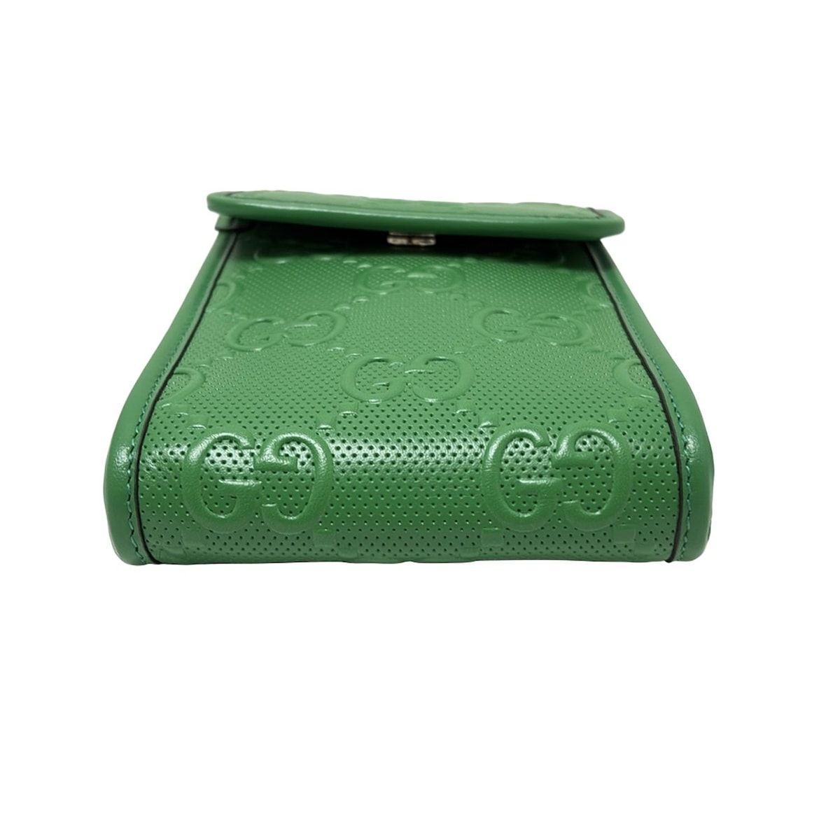 本物 グッチ ショルダーバッグ メンズ レディース インプリメ 緑色 斜め掛け 本物 グッチ ショルダーバッグ メンズ レディース インプリメ 緑色