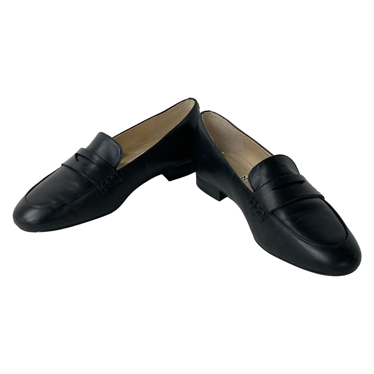 COLE HAAN コールハーン ローファー 5 B レディース - 黒 レザー