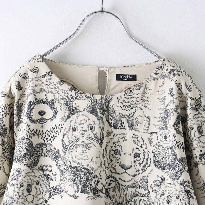 人気シリーズ 2022AW マーブルシュッド marble SUD EMB Face 刺繍