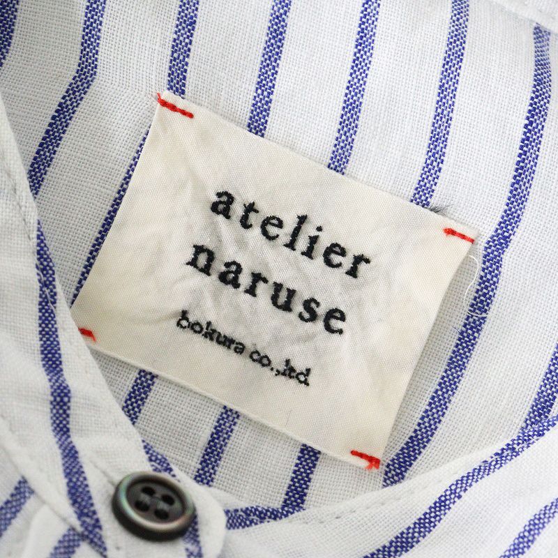 atelier naruse リネンシャツワンピース 2025SS アトリエナルセ atelier naruse linen shirt one-piece