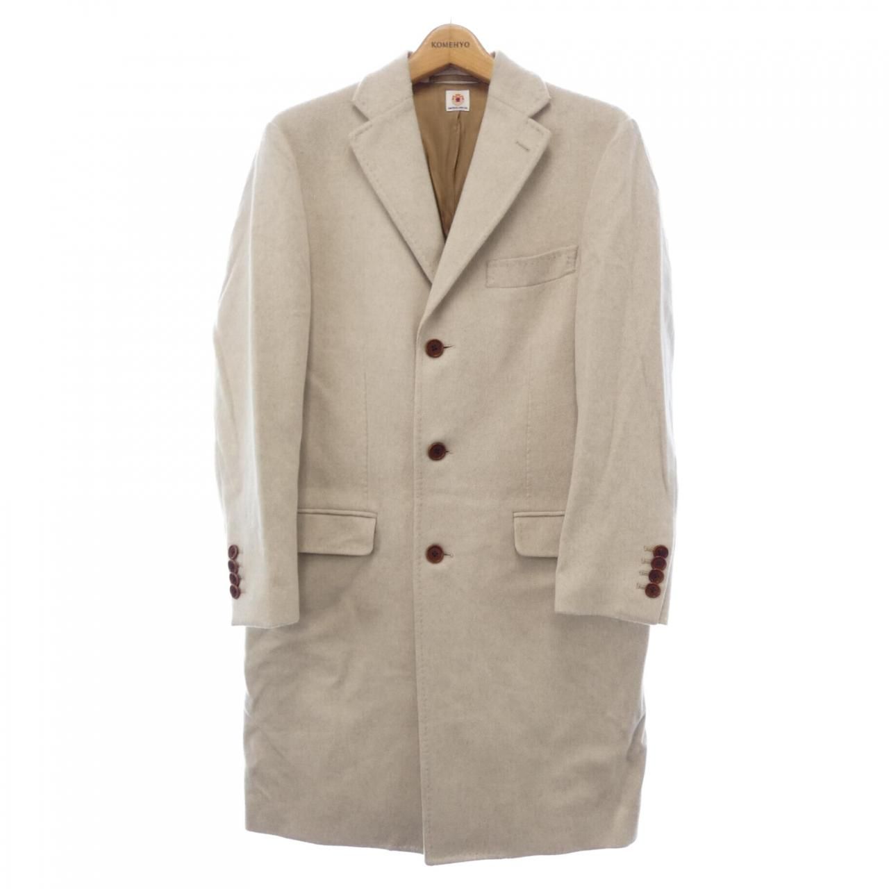 ルイジボレッリ LUIGI BORRELLI ステンカラーコート リバーシブル ルイジボレッリ LUIGI BORRELLI ステンカラーコート リバーシブル