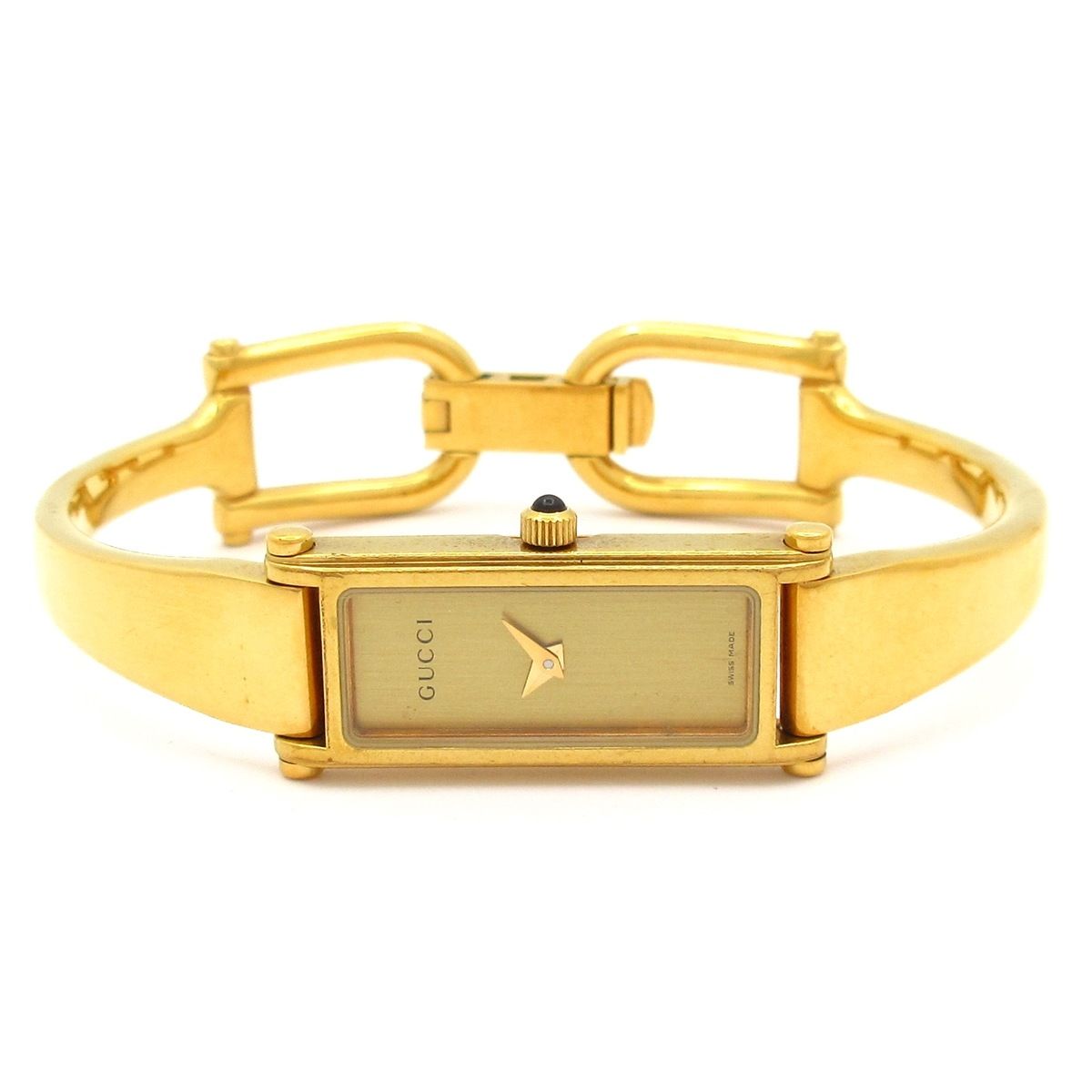 GUCCI(グッチ) 腕時計 - 1500L レディース ゴールド - メルカリ