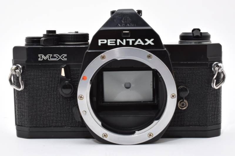 実用光学 Pentax ペンタックス MX 黒 ブラック ボディ フィルム一眼カメラ 3991 5