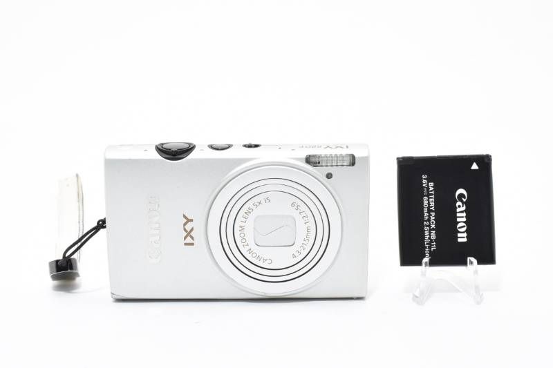 実用光学美品】Canon キャノン IXY220F シルバー PC1733 コンパクト