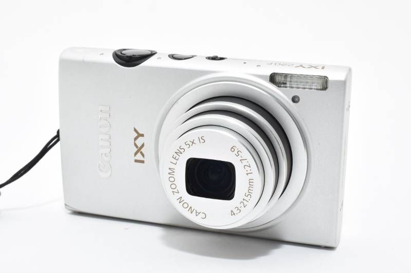 実用光学美品】Canon キャノン IXY220F シルバー PC1733 コンパクト