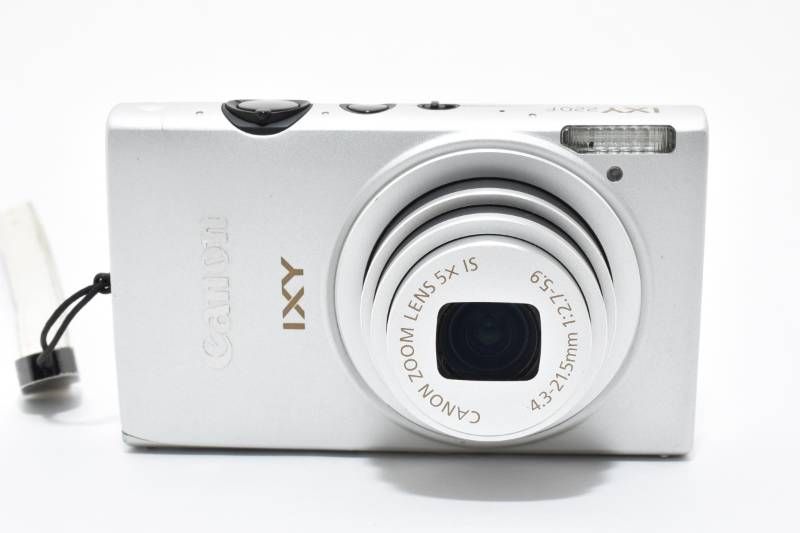 実用光学美品】Canon キャノン IXY220F シルバー PC1733 コンパクト