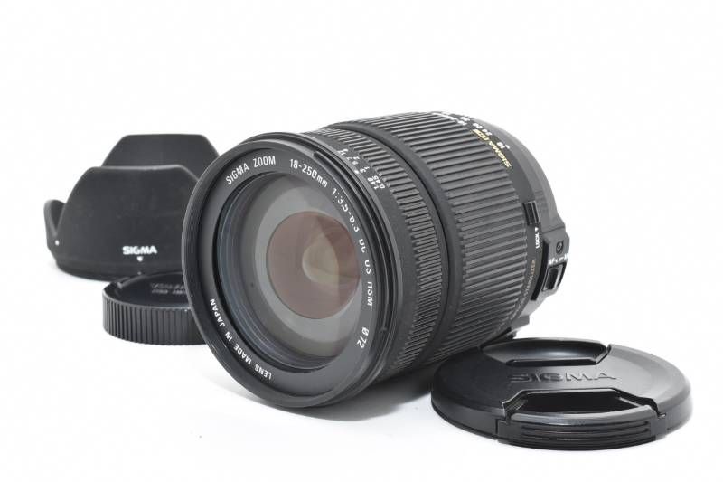 実用品】SIGMA シグマ 18-250m 3.5-6.3 DC OS HSM ニコン用 Nikon