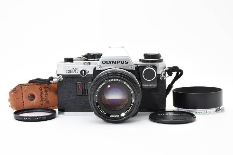 ★モルト部良好・外観美品★ オリンパス OM-10 ボディ #18281 中古】OLYMPUS オリンパス OM-10 シルバー + ZUIKO MC AUTO-S 50mm f