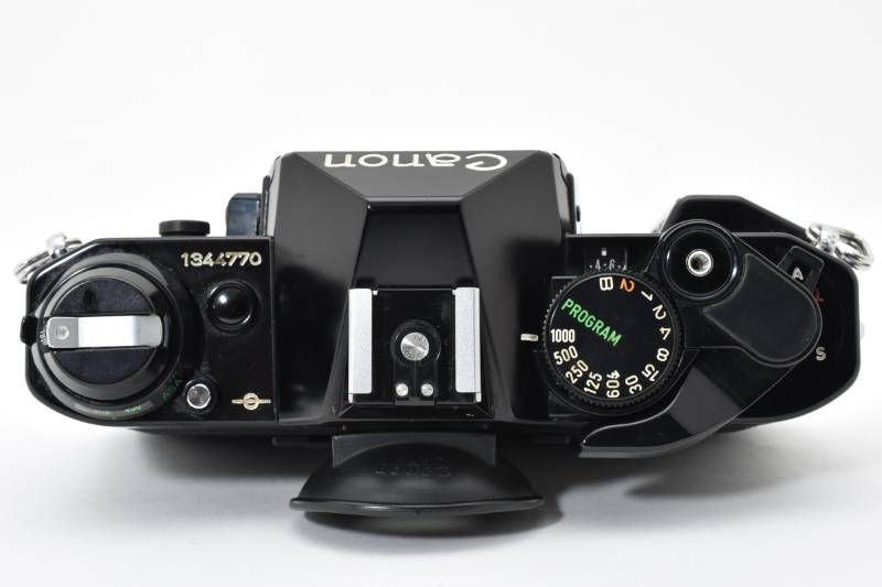 実用品】Canon キャノン AE-1 PROGRAM ボディ 黒 ブラック フィルム