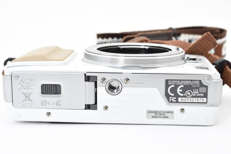実用光学美品】Olympus オリンパス Pen mini E-PM2 ボディ 白 ホワイト