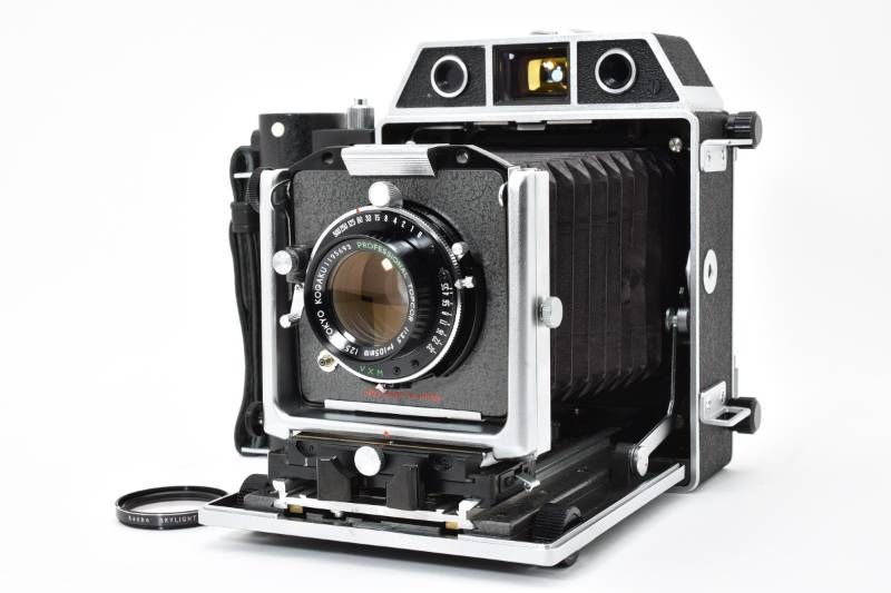 実用光学美品】TOPCON トプコン HORSEMAN 985 / TOPCOR 3.5 105mm 中判