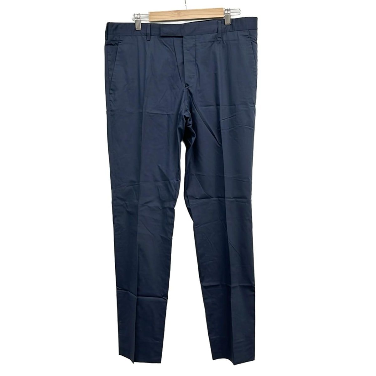 PRADA(プラダ) パンツ サイズ52R メンズ美品 - ネイビー フルレングス