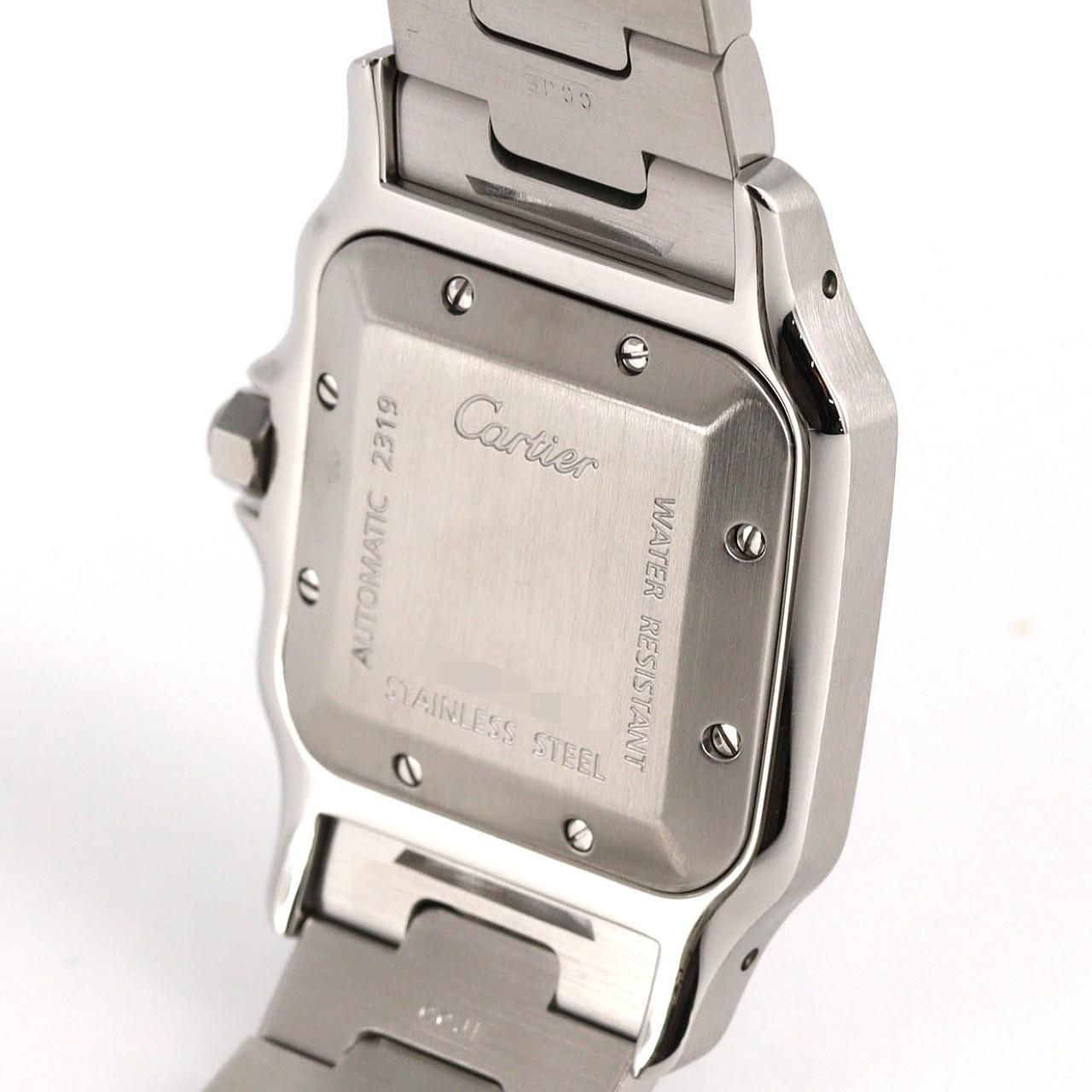 カルティエ サントスガルベLM W20055D6 SS 自動巻 - メルカリ