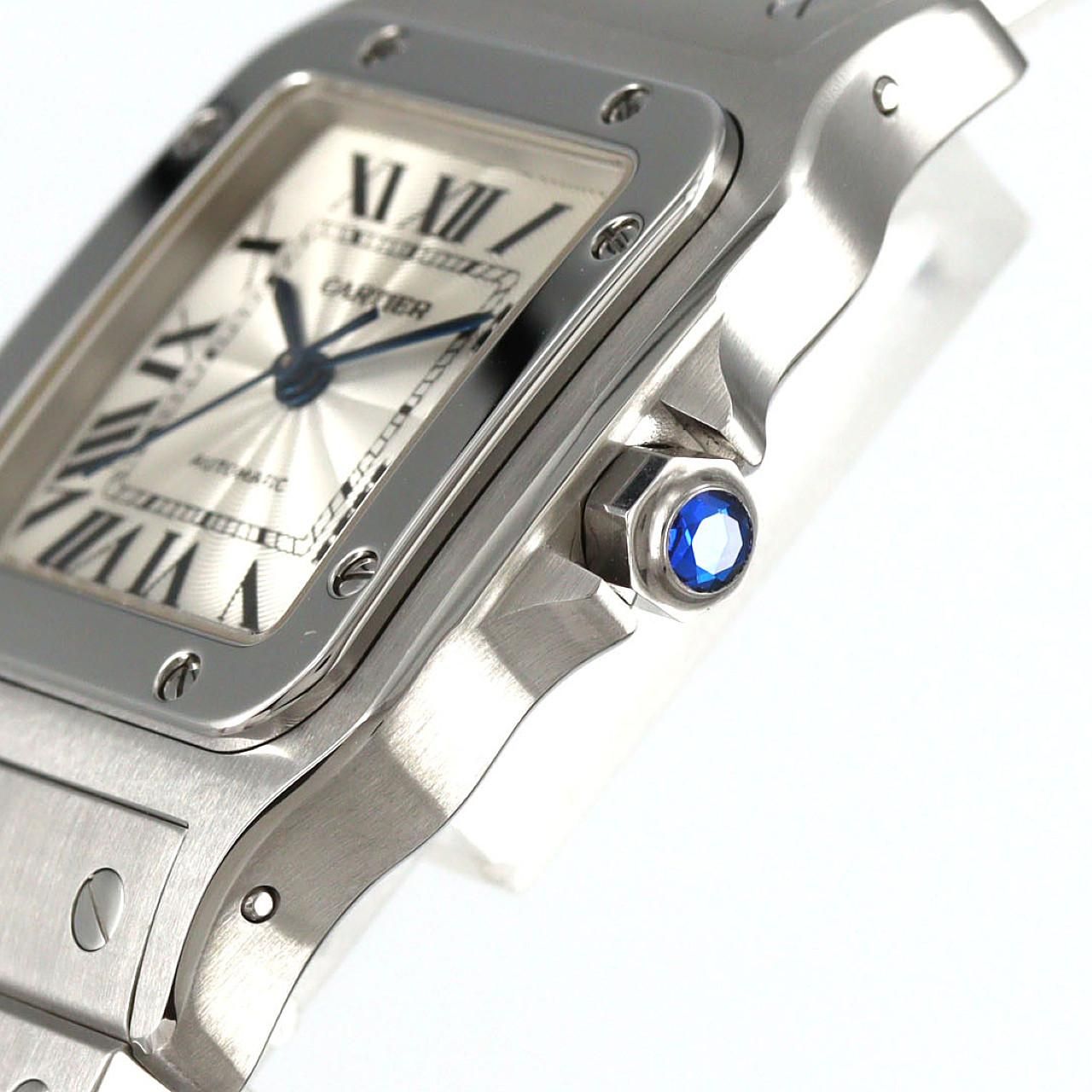 カルティエ サントスガルベLM W20055D6 SS 自動巻 - メルカリ