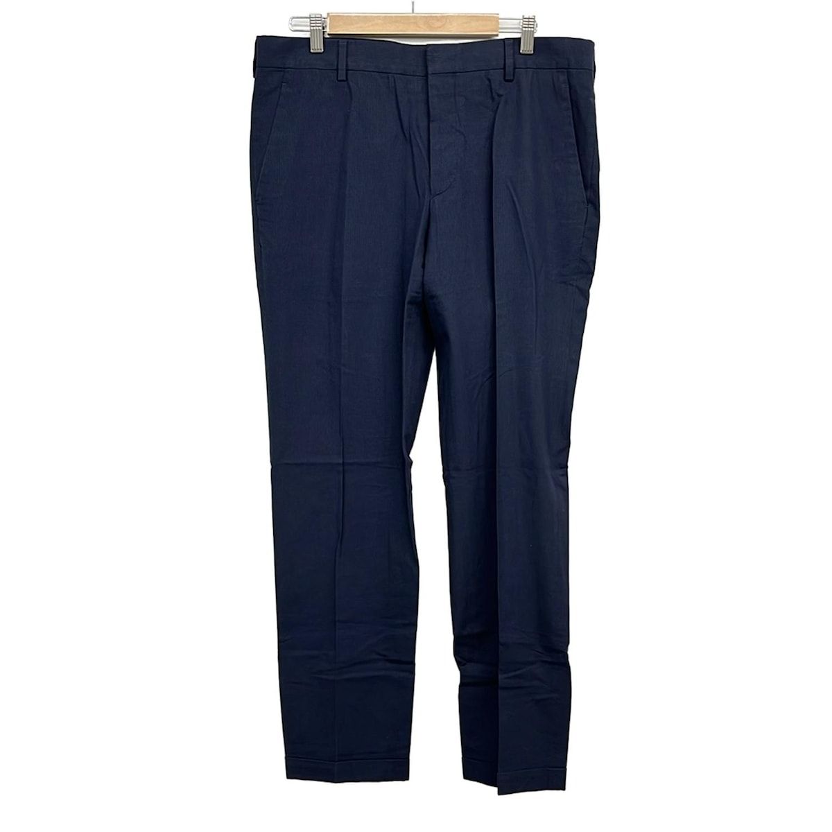 prada sport コットン パンツ　メンズ　サイズ50 PRADA(プラダ) パンツ サイズ50 M メンズ美品 - ネイビー フルレングス