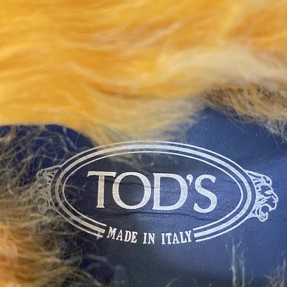 ネイビー×オレンジ×シルバー