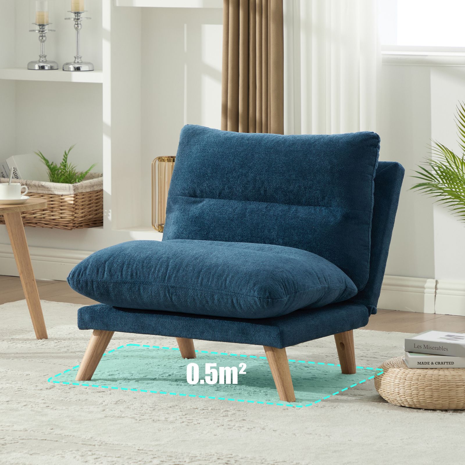 数量限定セール」 一人掛け ソファ 座椅子 リクライニング 折りたたみ