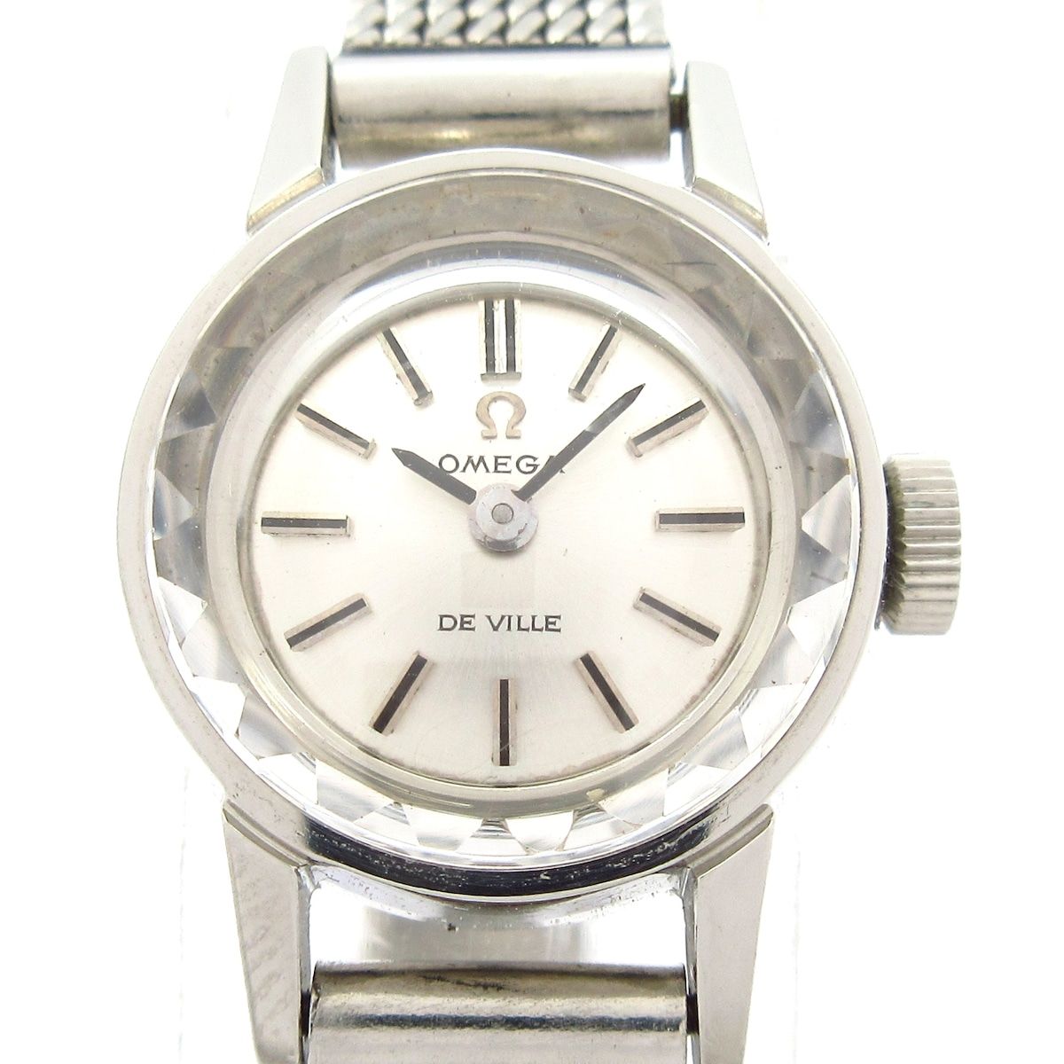OMEGA オメガ 腕時計 デビル レディース SS シルバー
