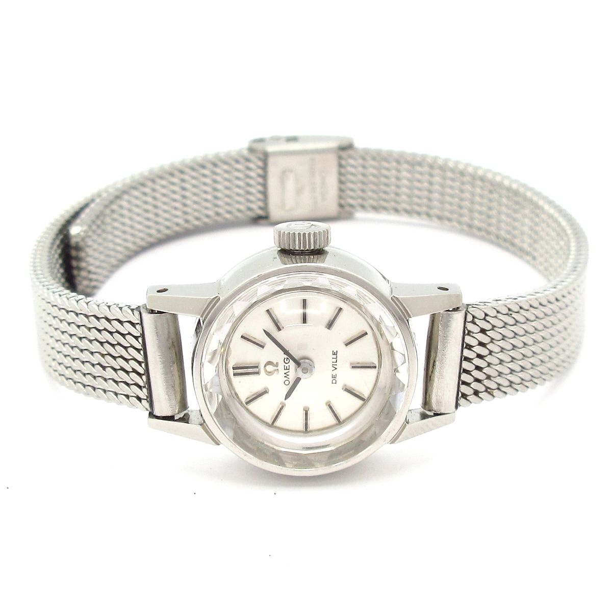 OMEGA オメガ 腕時計 デビル レディース SS シルバー