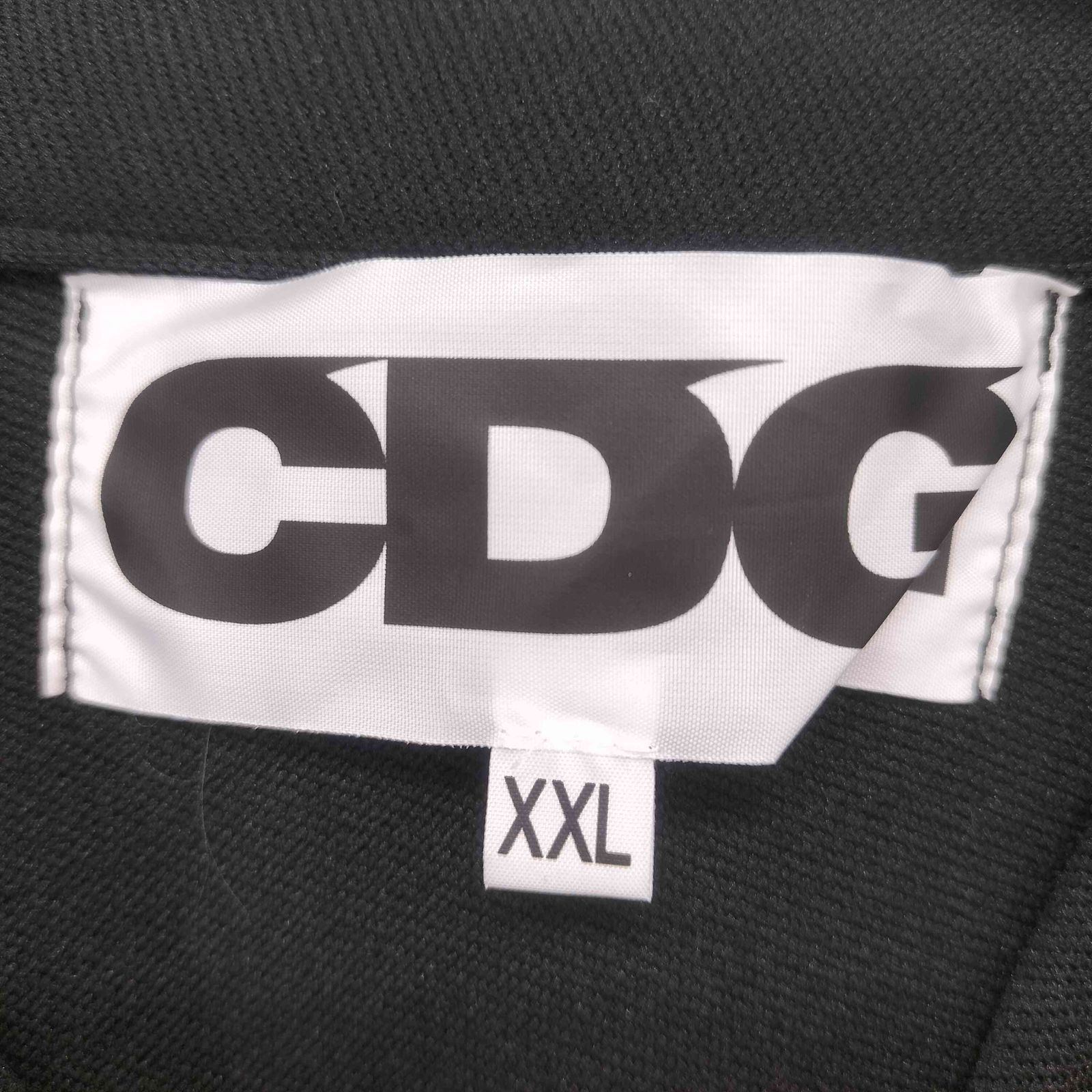 CDG COMME des GARCONS(シーディージーコムデギャルソン) 23SS ポリエステルジャージチャイナジャケット メンズ  XXL【中古】【ブランド古着バズストア】 シーディージーコムデギャルソン CDG COMME des GARCONS 23SS