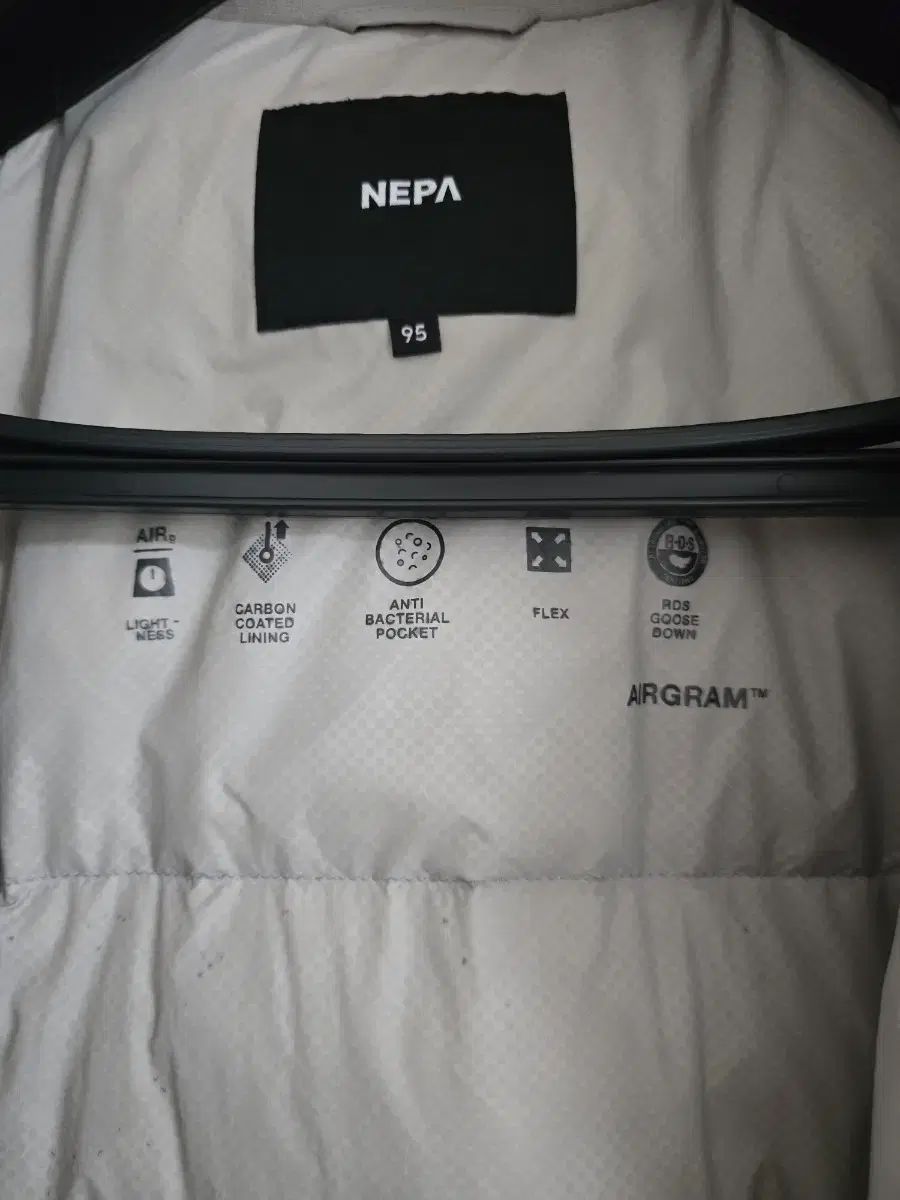 NEPA エアグラム グースダウン ロング丈ダウンジャケット