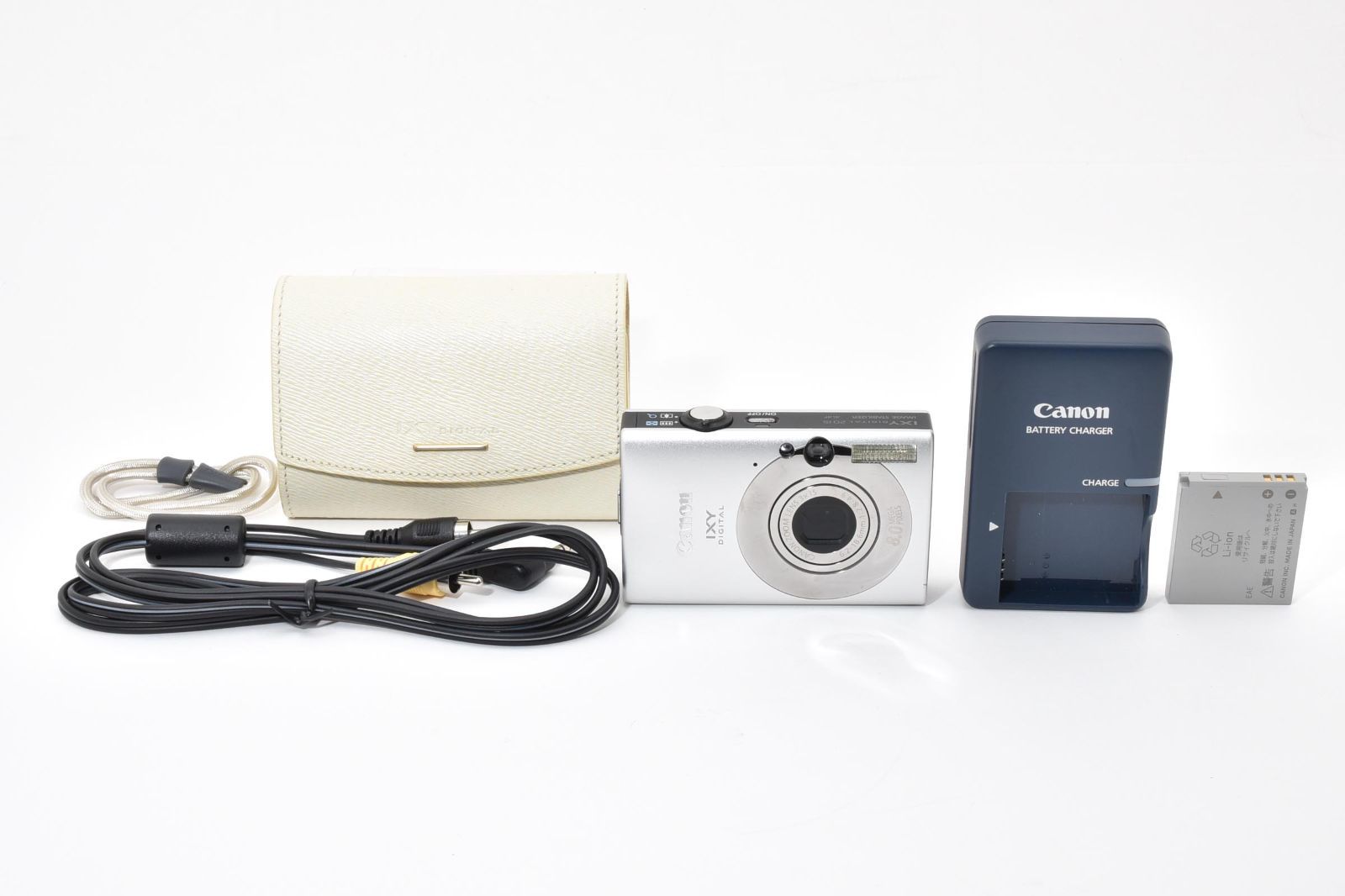 4704 Canon IXY 20IS シルバー ジャンク品 ☆良品☆ キヤノン CANON IXY DIGITAL 20 IS シルバー コンパクト