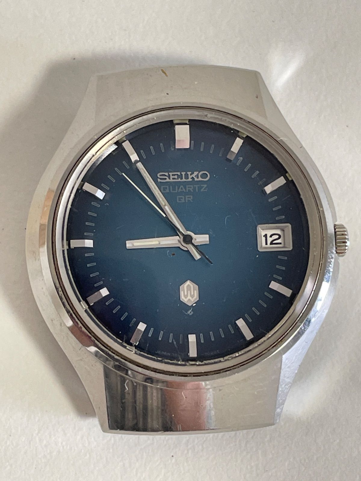 電池交換済 SEIKO セイコー メンズ腕時計 QR 3862 7010
