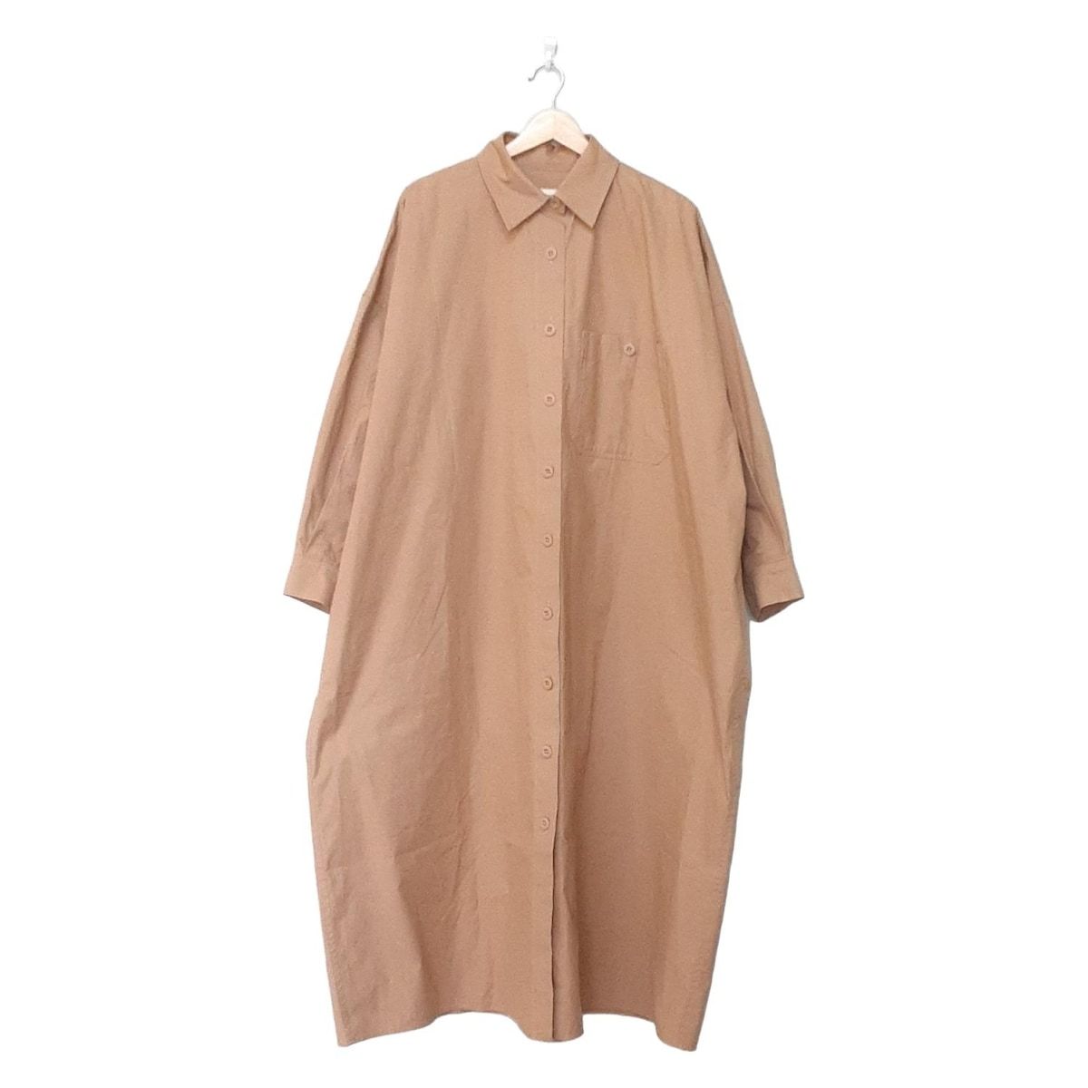 Max MaraWEEKEND マックスマーラウィークエンド ワンピース サイズXS レディース - ブラウン 長袖|ロング|シャツワンピ