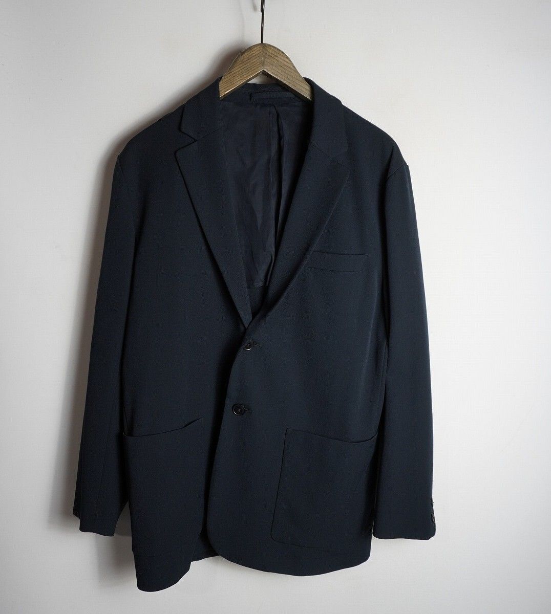 【新品未使用品】24SS ヤエカ テーラードジャケット ネイビー L 正規 美品 YAECA ヤエカ CONTEMPO 2WAY 2B テーラード ジャケット