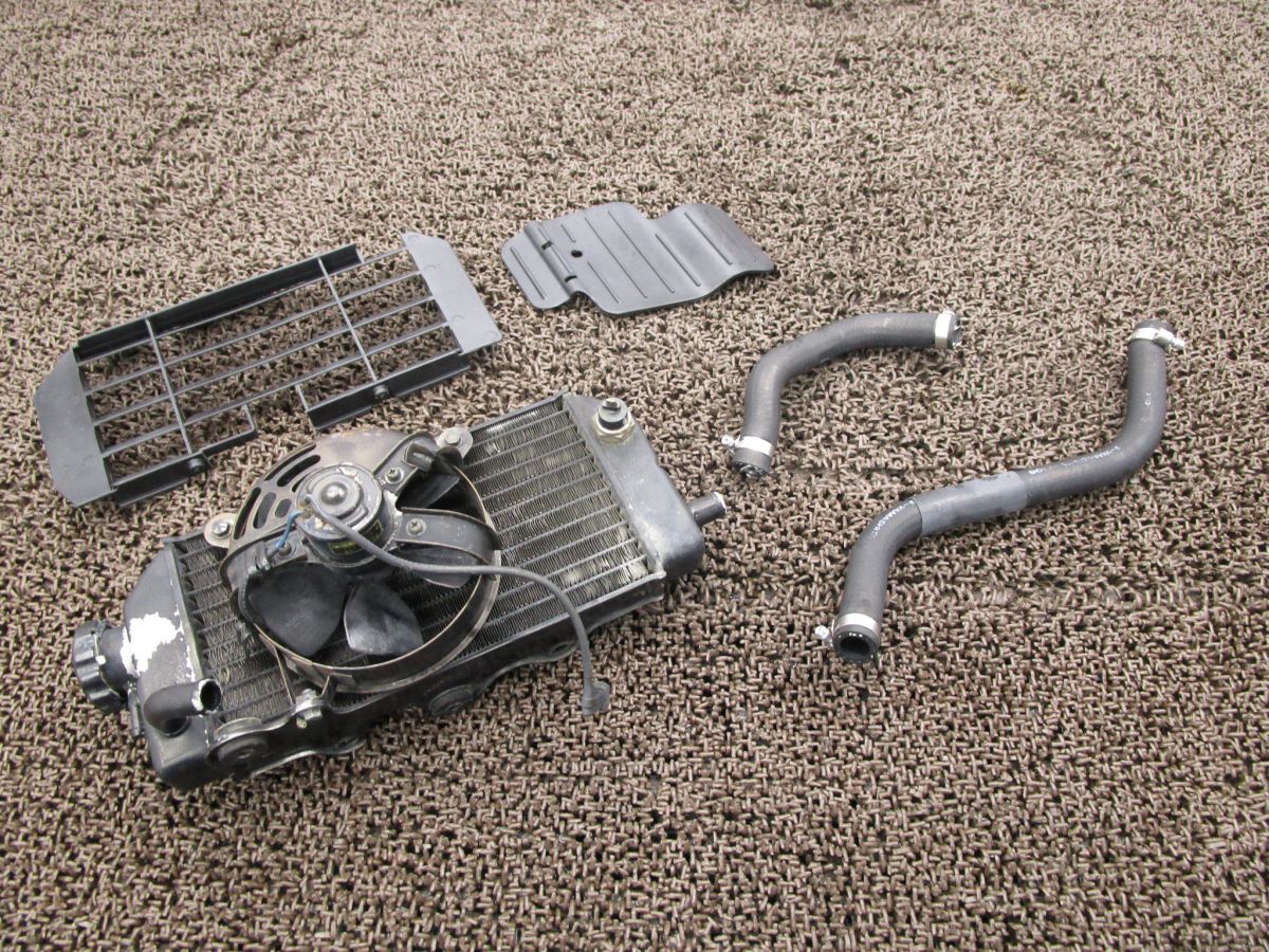 XL 250ディグリー ラジエター A 9296 MD 26 ホンダ 21 E DEGREE キャブ車 動画有