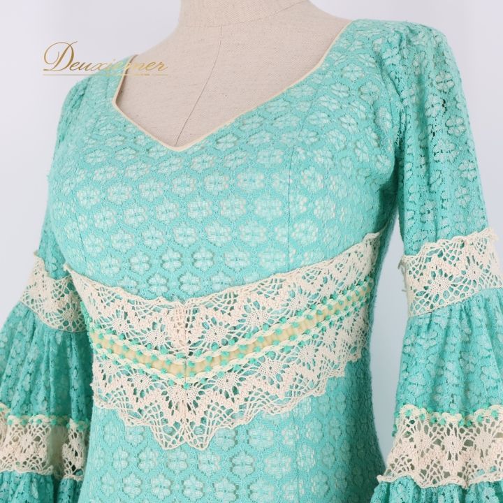 フラメンコ 衣装 ワンピース ドレス フリル レース スペイン製