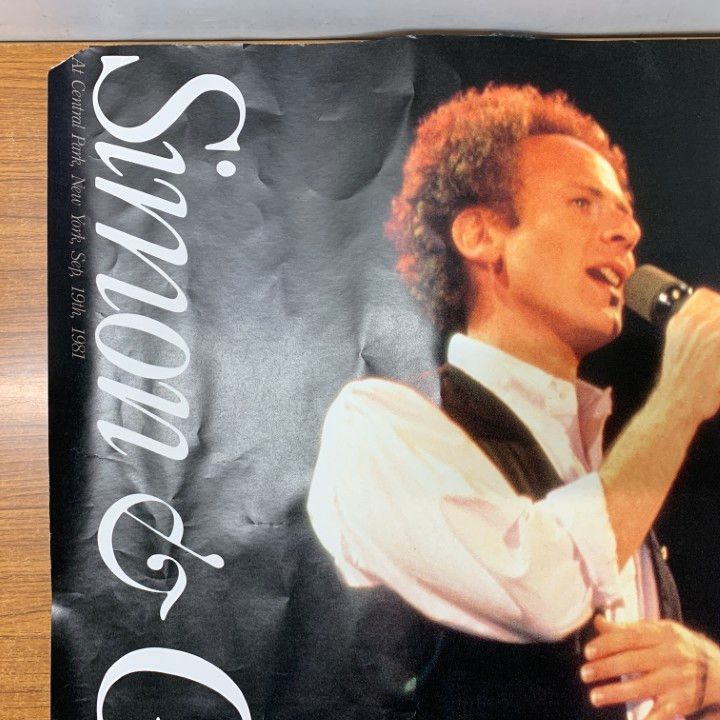 レア　サイモンとガーファンクル　大型 ポスター □01)【1点限り!】サイモン&ガーファンクル 特大ポスター/Simon