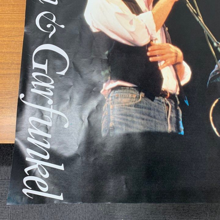 □01)【1点限り!】サイモン&ガーファンクル 特大ポスター/Simon