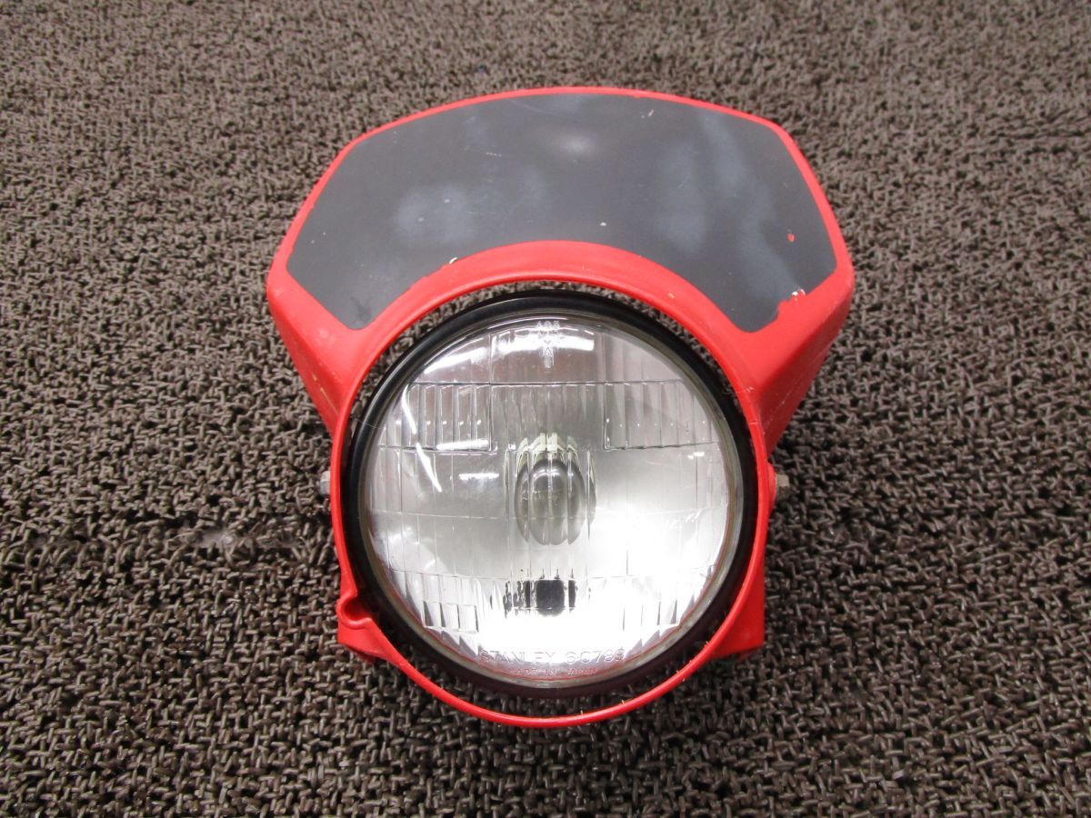 XL 250 R ヘッドライト カウル A 9329 MD 03 ホンダ E キャブ車