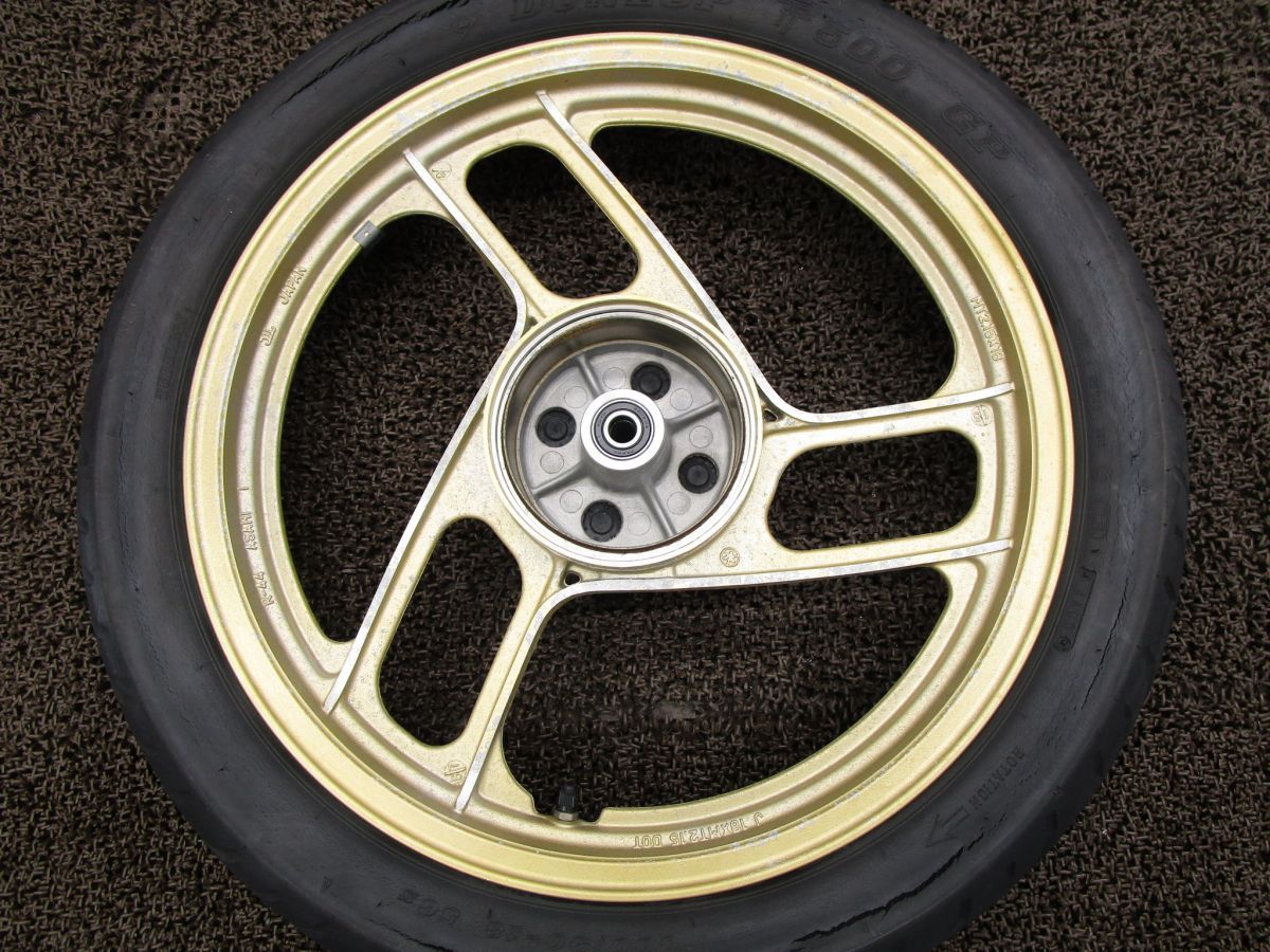 TZR125 リアホイール A9345！2RM ヤマハ 【 2RV 】 キャブ車 車