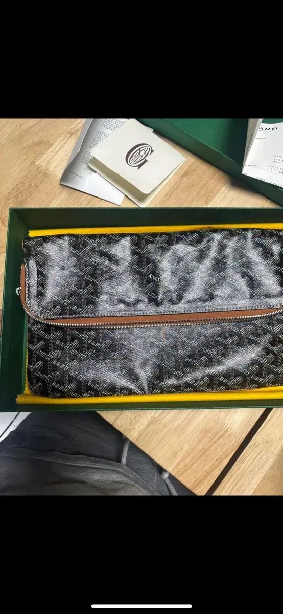 Masion Goyard クラッチバッグ ブラウン